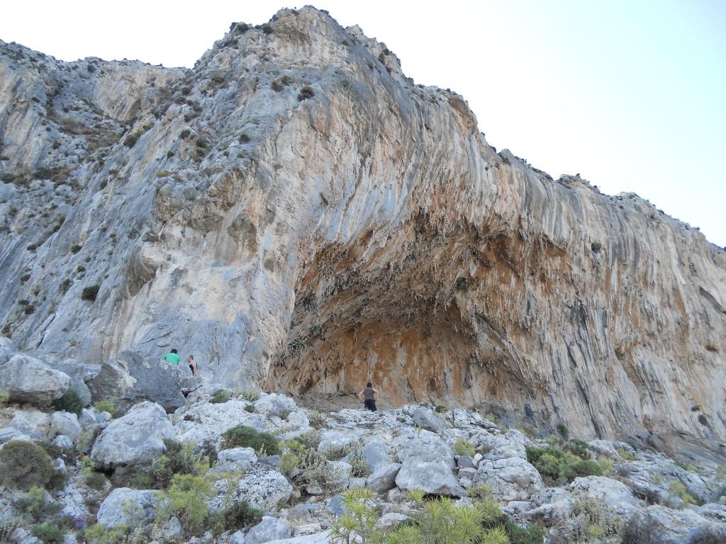 la grande grotta al mattino