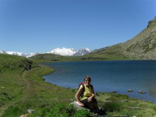 arrivati al lago,che spettacolo....