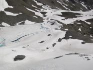 Il lago visto dalla vetta della Bezin Nord