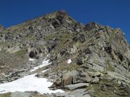 cima del cavallo scendendo dalla bocchetta