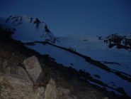 Su per il filo della morena.