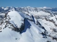 vista del Ciarforon (conizioni eccezionali anche lì)