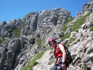 In discesa dalla Grignetta