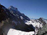 L'attacco della cresta dal colle