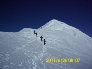 Alla sella tra le due cime