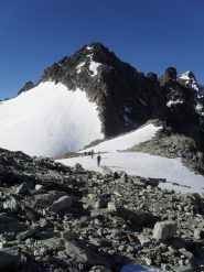 l'arrivo al colle....
