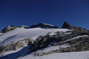 Sguardo puntato verso la vetta