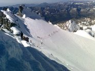 Inizia la discesa...