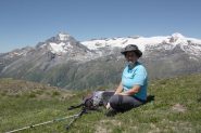 Anna e i ghiacciai della vanoise