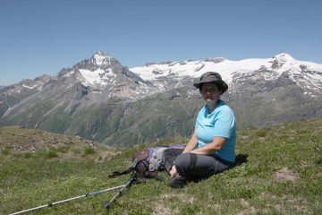 Anna e i ghiacciai della vanoise