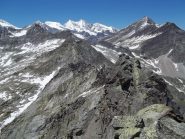 Cresta NO ( dietro i Mischabel)