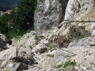 La frana alle porte di Pietracamela