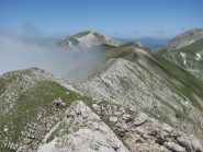 La cresta delle Malecoste dalla Vetta Giovanni Paolo II