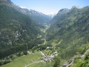 l'escursione si conclude (ed inizia) con questa veduta sulla Valgrisanche