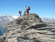 Michele e Sadra sul Peti Mont Cenis