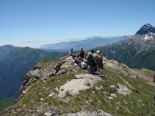 sulla cima
