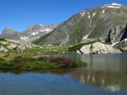 Lago della Vacca e Cima del Sabbione
