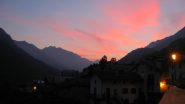 Tramonto in alta valle Stura....