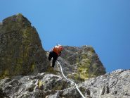 in doppi sulla cresta ovest