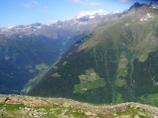 Le trincee e la valle di Sacco