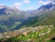 Trincee in prossimità della cima