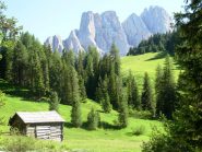 odle, salendo alla gampenalm