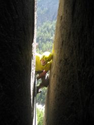 l'entrata nel camino