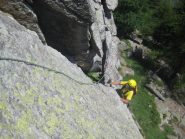 5° tiro, dopo la cengia