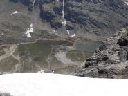 20 - dalla zona del colletto bel panorama sul Lac de Savine e Col Clapier