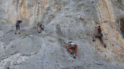 da sx: eumeo, argo, telemaco e penelope