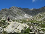 Ingresso nella conca sotto il Colle Robinet.