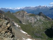 Malanotte, Pian Paris e Il Villano, sullo sfondo il Rocciamelone