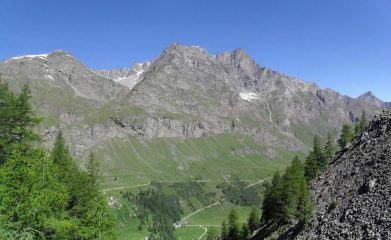 panorama dopo meni di un ora di cammino....