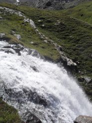 cascatella sopra l'alpe Vaudalettaz