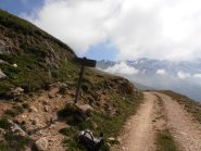 04 - Bivio per Baraccon des Chamois - Lamet, poco oltre i Sassi Bianchi