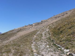 11 - arrivo alle casermette diroccate poste sopra il Baraccon des Chamois