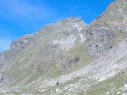 Pizzo di Claro d circa metà percorso.
