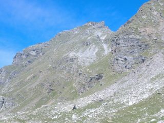 Pizzo di Claro d circa metà percorso.