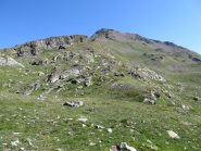 il punto in cui si può scegliere da che versante salire