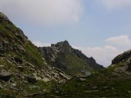 Gran Roccia dal lago Crot
