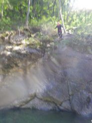 Tuffo sul Chalamy