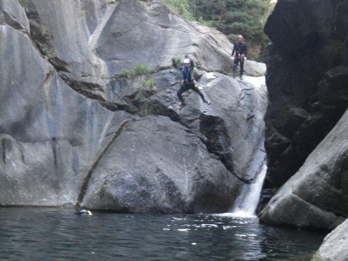 Tuffo finale prima dell'uscita al ponte