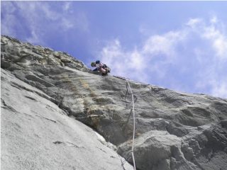 Quinto tiro, sopra il passo chiave