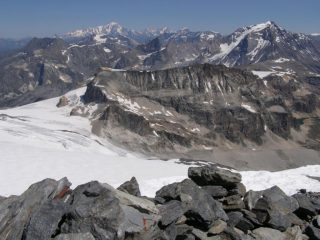 il Bianco e la Grande Casse dal Dome de Chasseforet