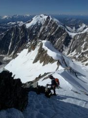 Rens in discesa dal Piton