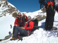 Io e Andrea in vetta