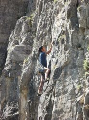 arrampicando