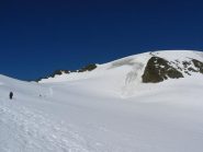 quasi in cima...in vista dell'ultimo muro
