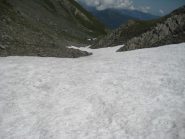 in discesa