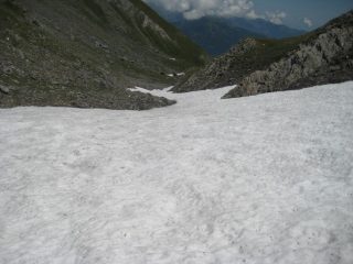 in discesa
